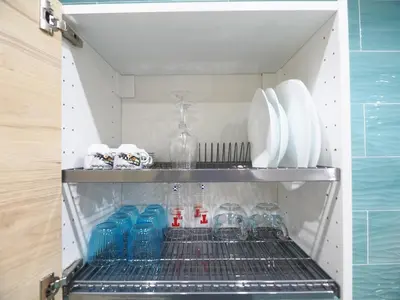 Cucina o angolo cottura di 'a casa toja (neapolitan holiday home)