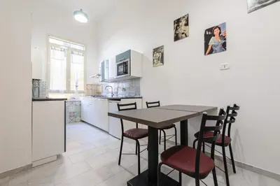Cucina o angolo cottura di Via Aniello Falcone 72b