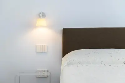 Letto o letti in una camera di Corso Umberto 58
