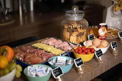 Cibo presso il bed & breakfast o nelle vicinanze