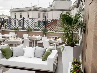 Area soggiorno di Hotel San Pietro