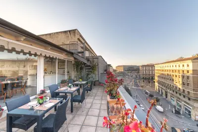 Balcone o terrazza di Palazzo Turchini