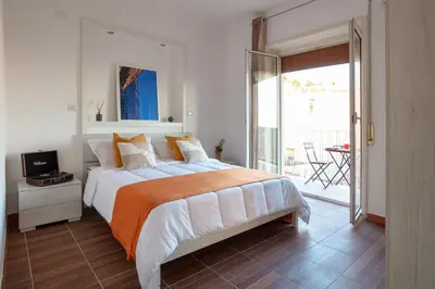 Letto o letti in una camera di JaMa House