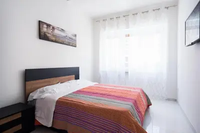 Letto o letti in una camera di Toledo 2 Apartment