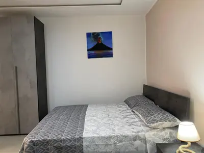 Letto o letti in una camera di Domus Velata Celeste