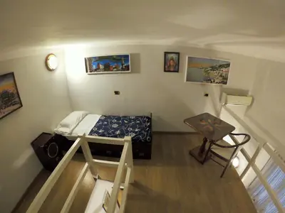 Letto o letti in una camera di Hotel Ausonia