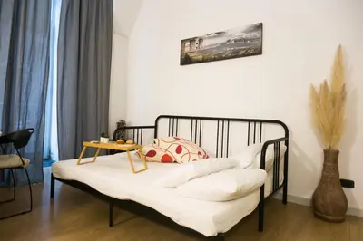 Letto o letti in una camera di Residenza Sforza Apartment 2