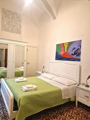 Letto o letti in una camera di Il Sole di Montesanto Sleep Welly