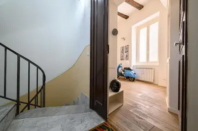Letto o letti in una camera di Vespa Apartment