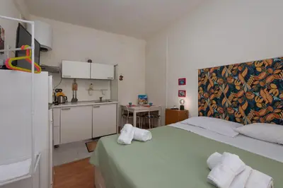 Cucina o angolo cottura di Palazzo Pistorius Case Vacanza Centro