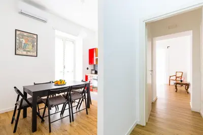 Area soggiorno di Barrio 133 - double bedroom in center by Napoliapartments
