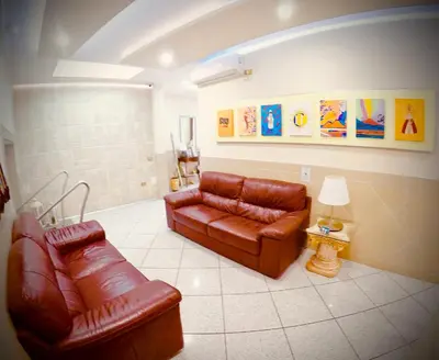 Area soggiorno di Hotel Colombo