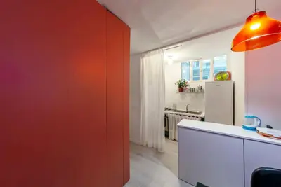 Cucina o angolo cottura di Charming apartment with balcony in the historic center