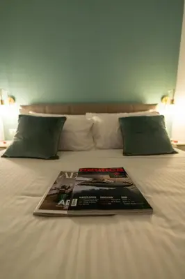 Letto o letti in una camera di Maison Morghen
