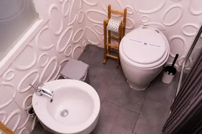 Bagno di A un passo dal Castello Maschio ANGIOINO Appartment