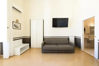 Area soggiorno di Residenza Molinari Suite