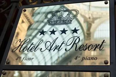 Certificato, attestato, insegna o altro documento esposto da Hotel Art Resort Galleria Umberto