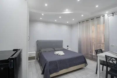 Letto o letti in una camera di Smart’s House Deluxe Quartieri Spagnoli