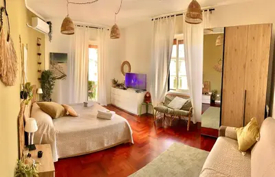 Letto o letti in una camera di Materdei Apartments