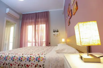 Letto o letti in una camera di Vomero Maison
