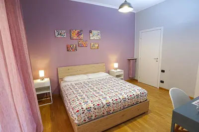 Letto o letti in una camera di Vomero Maison