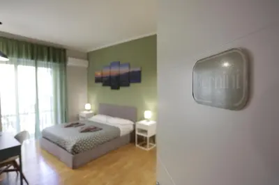 Letto o letti in una camera di Vomero Maison