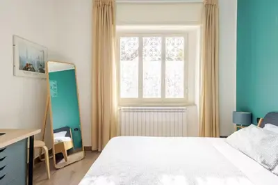 Letto o letti in una camera di CRISPI 74.1 - Apartment