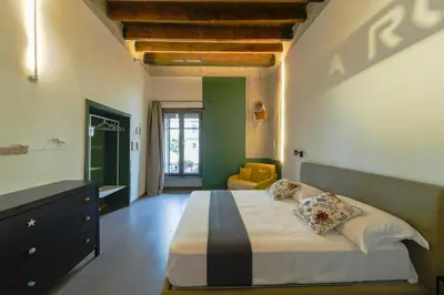 Letto o letti in una camera di Mastropasqua Apartment