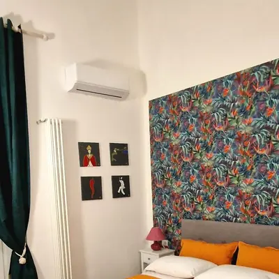 Letto o letti in una camera di Tribunali Platamon