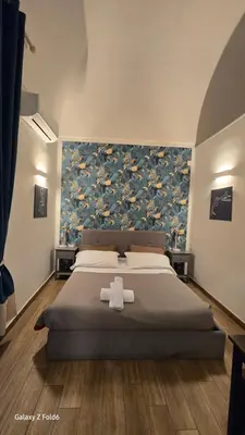 Letto o letti in una camera di Tribunali Platamon
