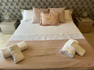 Letto o letti in una camera di Home Elisabet