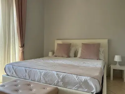 Letto o letti in una camera di Home Elisabet