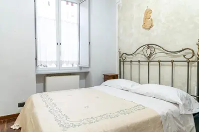 Letto o letti in una camera di Deluxe apartment with garden in Vomero