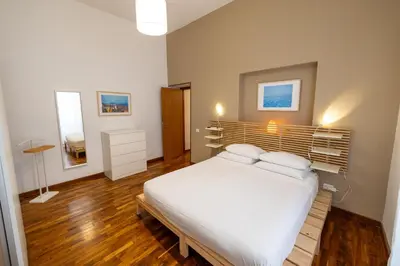 Letto o letti in una camera di CASA FELICE