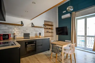 Cucina o angolo cottura di Stay in Naples Flats Santa Chiara