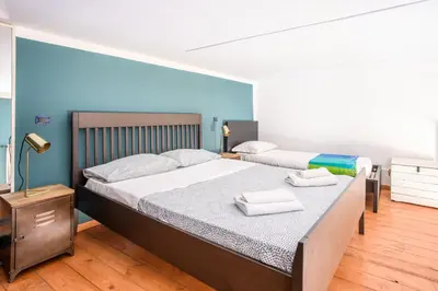 Letto o letti in una camera di Stay in Naples Flats Santa Chiara