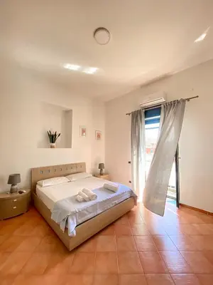 Letto o letti in una camera di La casa di Nettuno