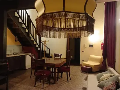 Area soggiorno di Appartamento centro storico Napoli