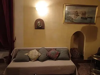 Area soggiorno di Appartamento centro storico Napoli