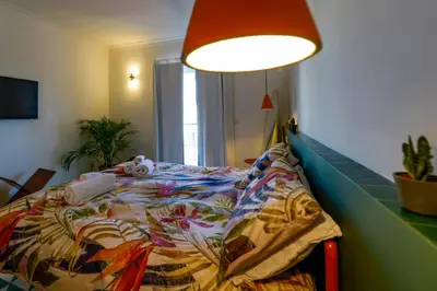 Letto o letti in una camera di B&B Toledo Panoramic Rooftop with terrace