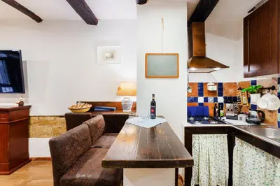 Cucina o angolo cottura di La storia