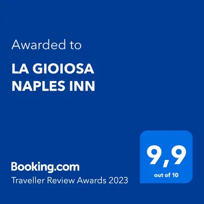 Certificato, attestato, insegna o altro documento esposto da LA GIOIOSA NAPLES INN