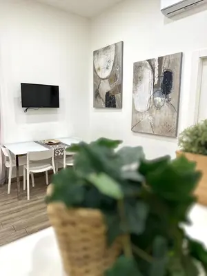 TV o dispositivi per l'intrattenimento presso Dimora Centrale Home