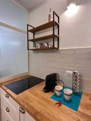Cucina o angolo cottura di Vintage Suite Napoli
