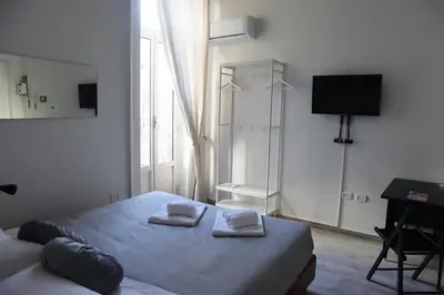 Letto o letti in una camera di Studio Jester