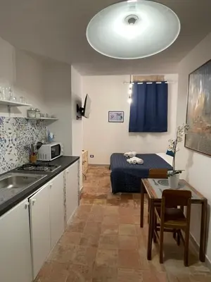 Cucina o angolo cottura di La dimora Del Santo