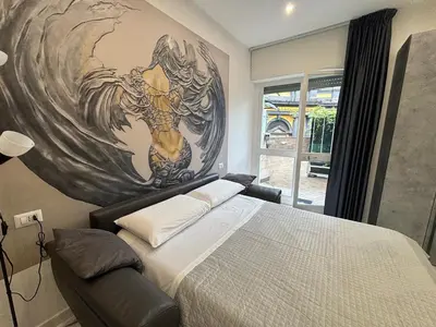 Letto o letti in una camera di Terrazza Annunziata