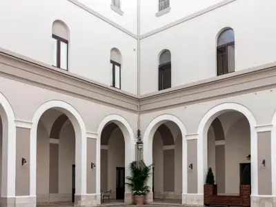 Facciata o entrata di Chiostro San Francesco - Casa di Ospitalità Religiosa