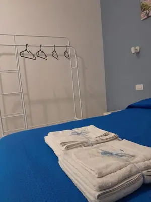 Letto o letti in una camera di Monteoliveto 5