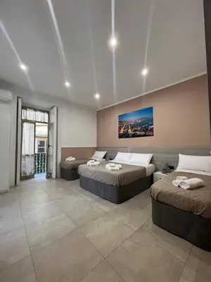 Letto o letti in una camera di Silvana Appartamento